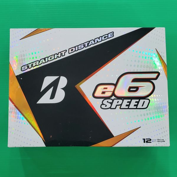 全新品BRIDGESTONE e6 ꜱᴘᴇᴇᴅ高爾夫球 一盒共12顆 