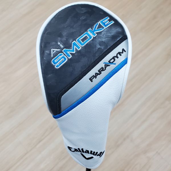 二手超美品Callaway(24) ᴘᴀʀᴀᴅʏᴍ Ai SMOKE ᴍᴀx ꜰᴀꜱᴛ(輕量化) 18° 3號小雞腿 搭配TENSEI 𝟦𝟢 48.5 SR桿身 
