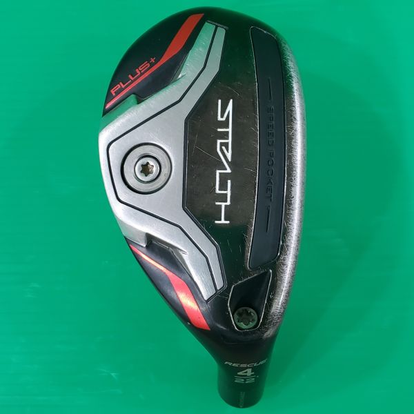 二手品TaylorMade STEALTH PLUS+(低後旋版) ʀᴇꜱᴄᴜᴇ 22° 4號小雞腿(單)球頭 