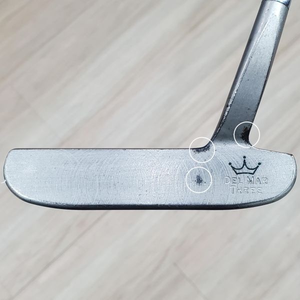 二手品SCOTTY CAMERON PRO PLATINUM Dᴇʟ Mᴀʀ Tʜʀᴇᴇ 35.5"推桿 