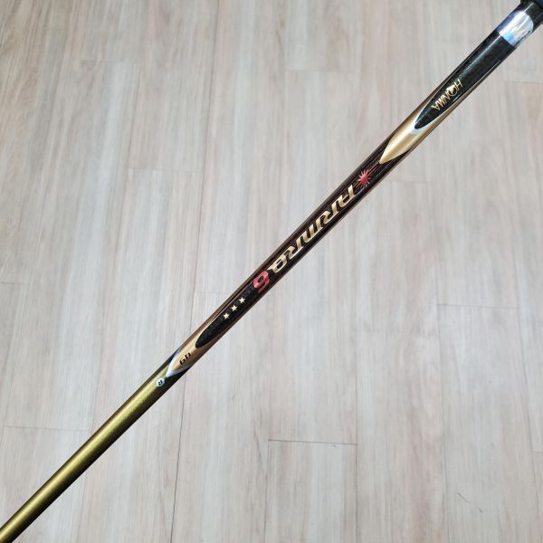 二手美品HONMA BERES S-02(***) 15° 3號球道木桿 搭配ARMRQ 6 *** 𝟦𝟫 49 R桿身 