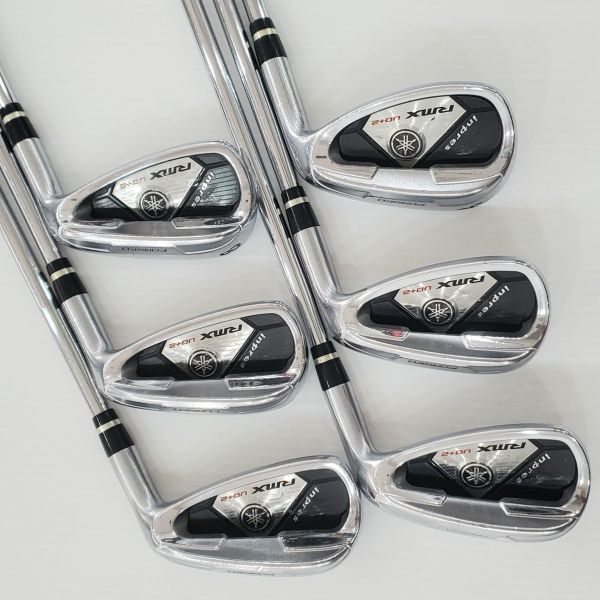 二手美品YAMAHA inpres UD+2 6-A(共6支)鐵桿組 搭配N.S.Pro Zelos 7 74 R桿身 