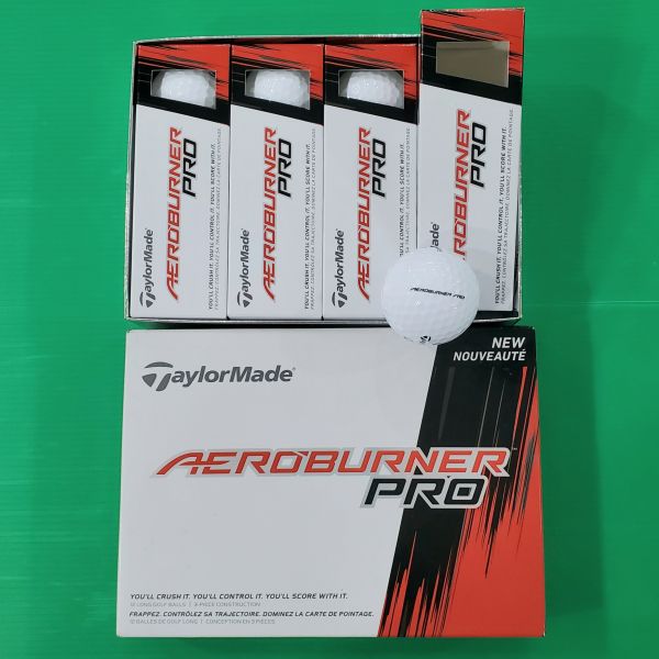 全新品TaylorMade AEROBURNER PRO高爾夫球 一盒共12顆 