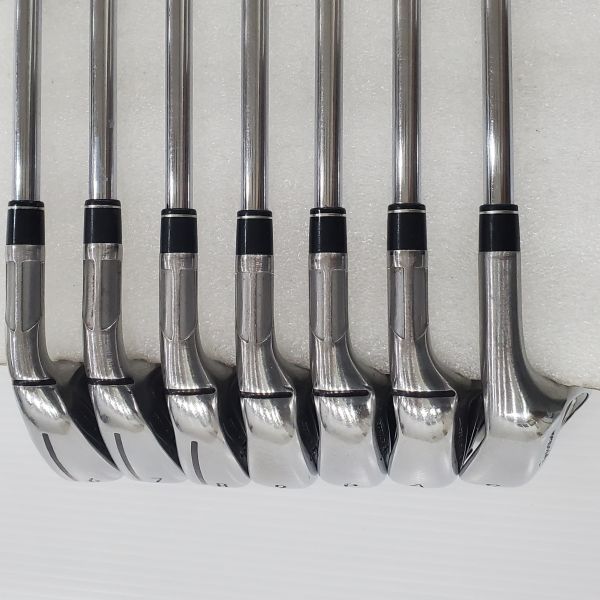 二手美品TaylorMade SIM2 MAX 6-S(共7支)鐵桿組 搭配KBS MAX ᴍᴛ 85 93 S桿身 