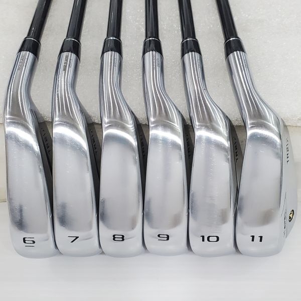 二手美品HONMA ᴛ//ᴡᴏʀʟᴅ  TR21x 6-11(共6支)鐵桿組 搭配VIZARD TR20-65 61 R桿身 