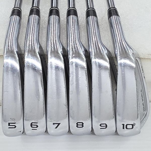 二手美品HONMA ᴛ//ᴡᴏʀʟᴅ TW737 Vs 5-10(共6支)鐵桿組 搭配N.S.Pro MODUS³ TOUR105 106.5 S桿身 