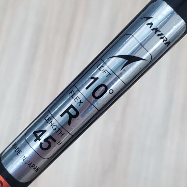 二手美品AKIRA AR-10 10°開球木桿 搭配AP-10 55 R桿身 