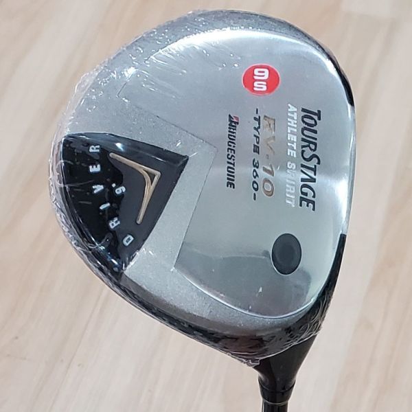 全新品BRIDGESTONE TOURSTAG RV-10 -ᴛʏᴘᴇ- ₃₆₀ 9°開球木桿 搭配原廠TD-02 S桿身 