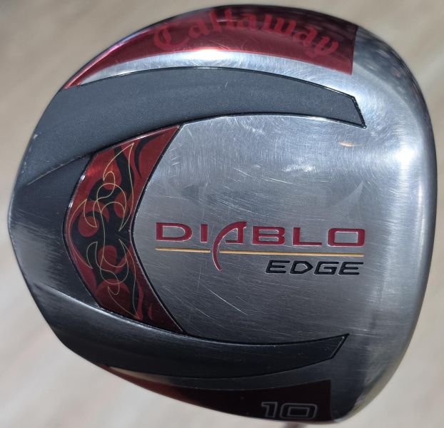 二手美品Callaway DIABLO ᴇᴅɢᴇ ʀᴇᴅ 10°開球木桿 搭配𝟧𝟧ᴡ 56 S桿身 