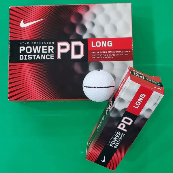 全新品NIKE PRECISION POWER ᴅɪꜱᴛᴀɴᴄᴇ PD ʟᴏɴɢ高爾夫球 一盒共12顆 