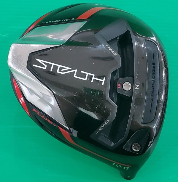 二手美品TaylorMade STEALTH+(PLUS) 10.5°開球木桿(單)球頭 
