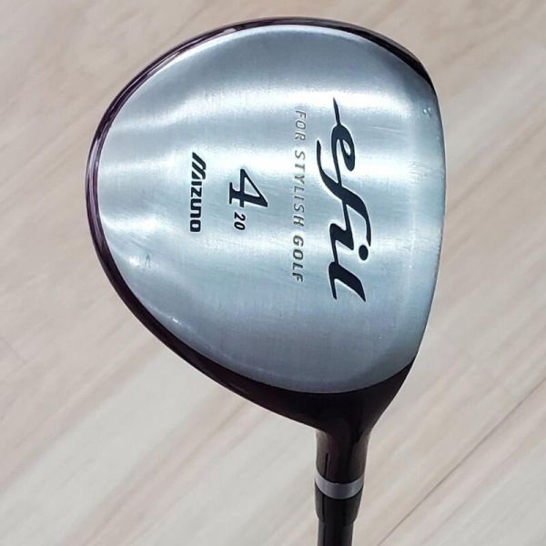 二手美品 女生 女用Mizuno efil 20° 4號球道木桿 搭配原廠碳纖維 L桿身 