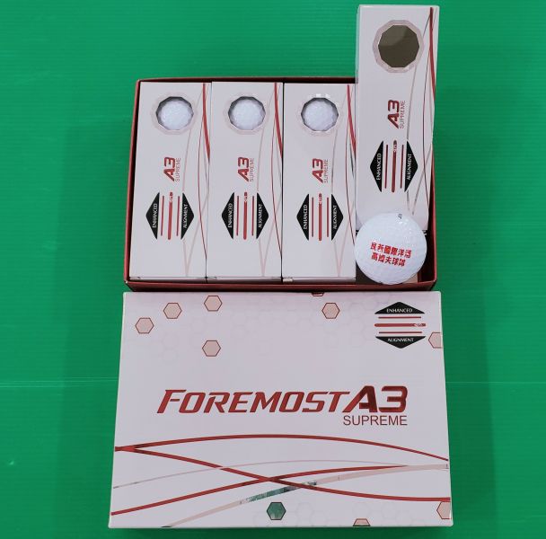 全新品FOREMOST A3 ꜱᴜᴘʀᴇᴍᴇ高爾夫球 一盒共12顆 