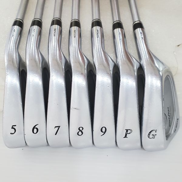 二手美品Miura PASSING/POINT(PP-9003) 5-G(共7支)鐵桿組 搭配特注KBS TOUR ᴄ-ᴛᴀᴘᴇʀ 110 R桿身 