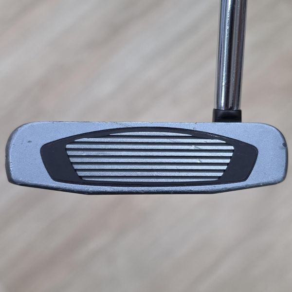 二手美品TaylorMade Spider GT ʀᴏʟʟʙᴀᴄᴋ ꜱɪɴɢʟᴇ ʙᴇɴᴅ(單彎版) ꜱɪʟᴠᴇʀ 34"推桿 