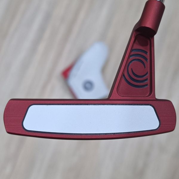 二手超美品ODYSSEY TRI-BEAM ʀᴇᴅ ᴅᴡ(DOUBLE WIDE) 34"推桿 搭配STROKE LAB 70 ᴄʟᴀꜱꜱ ʀᴇᴅ 