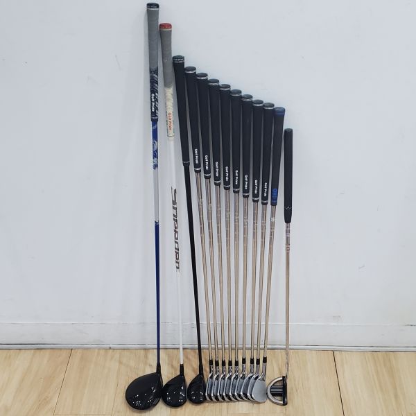二手品Titleist 915D3 9.5°開球木桿 搭配特注Diamana ᴮ60 64 S桿身+915F 15° 3號球道木桿 搭配特注Speeder FW 70-S 73.5 S桿身+TS2 19° 3號小雞腿 搭配ALTA J CB 56 SR桿身+AP2 710 3-P鐵桿組 搭配N.S.Pro 950 94.5 R桿身+M ɢʀɪɴᴅ 56/10°挖起桿 搭配N.S.Pro 950 98 S桿身+SCOTTY CAMERON futura Phantom 34"推桿 搭配二手kasco球袋 