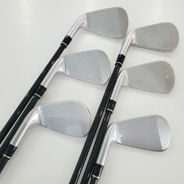 全新品HONMA  T//WORLD TW757P 5-P(共6支)鐵桿組 搭配原廠VIZARD TW757 57.5 R桿身 