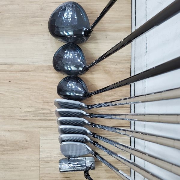 全新品HONMA BERES NX 10.5°/15°/22° 開球木桿/3號球道木桿/4號小雞腿 搭配VIZARD ꜰᴏʀ NX 45 45.5/45.5/49 R桿身+GS 6-S(共6支)鐵桿組 搭配N.S.PRO Zelos FOR T//WORLD 79 S桿身+Mizuno M·CRAFT OMOI 𝟢𝟦 34"推桿 搭配全新腳架式球袋