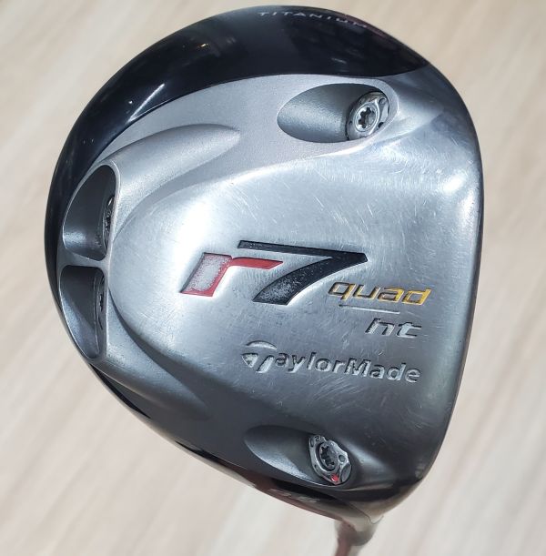 二手品TaylorMade r7 quad ht 9.5°開球木桿 搭配M.A.S² 7 50 PLUS 54 S桿身 