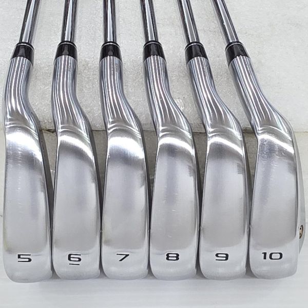 二手超美品HONMA ᴛ//ᴡᴏʀʟᴅ TR21X 5-10(共6支)鐵桿組 搭配N.S.Pro 950 neo 98 S桿身 