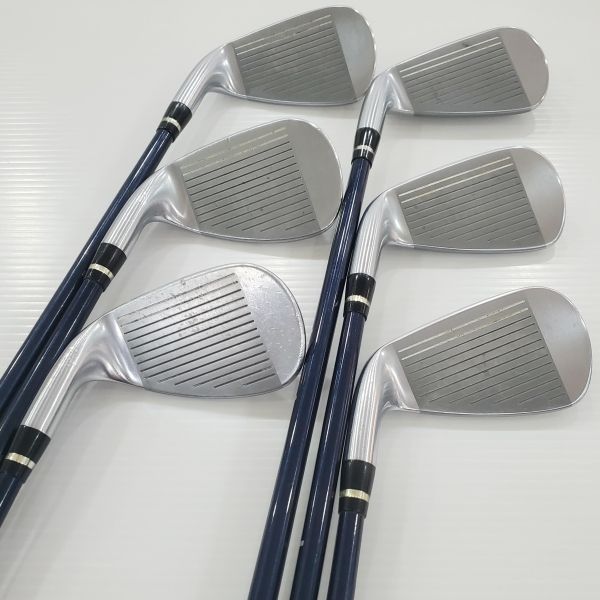 二手美品YAMAHA inpres UD+2 7-As(共6支)鐵桿組 搭配MX-519i 50.5 R桿身 