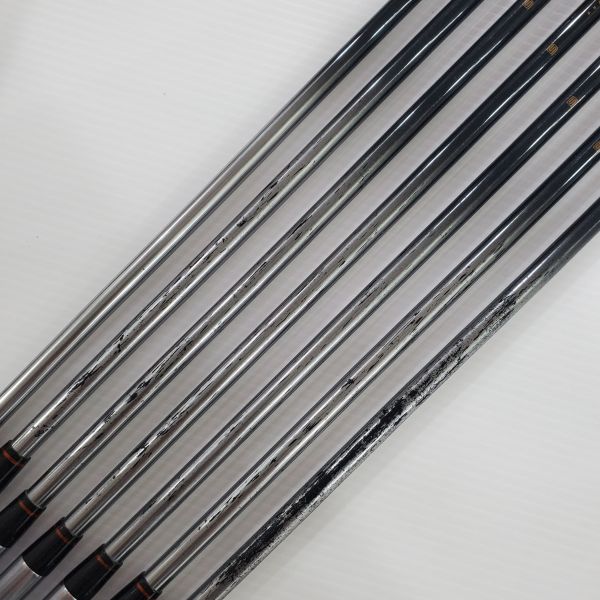 二手美品HONMA Twin Marks TM-202 F&F 3,5,7-S(共7支)鐵桿組 搭配50-148(3顆*) R桿身 