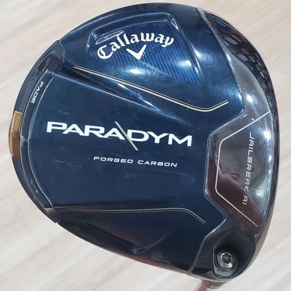 二手美品Callaway PARADYM 9°開球木桿 搭配特注ROMBAX 𝟨ᴠ𝟢𝟧 65 X桿身 