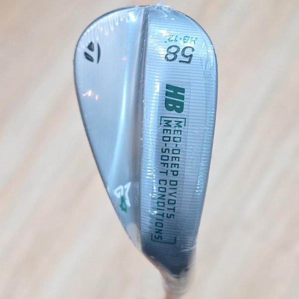 全新品TaylorMade ᴍɪʟʟᴇᴅ ɢʀɪɴᴅ(MG4) ᴛᴏᴜʀ ꜱᴀᴛɪɴ ᴄʜʀᴏᴍᴇ 58/12°ʜʙ挖起桿 搭配Dynamic Gold EX ᴡᴇɪɢʜᴛ ʟᴏᴄᴋ ᴛᴏᴜʀ ɪꜱꜱᴜᴇ ꜱ𝟤𝟢𝟢 131 S桿身 