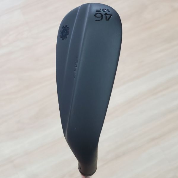 二手近新品Titleist SM7 46/𝟣𝟢ꜰ°挖起桿 ʙʟᴀᴄᴋ(黑武士版) 搭配Dynamic Gold S200 129 W桿身 