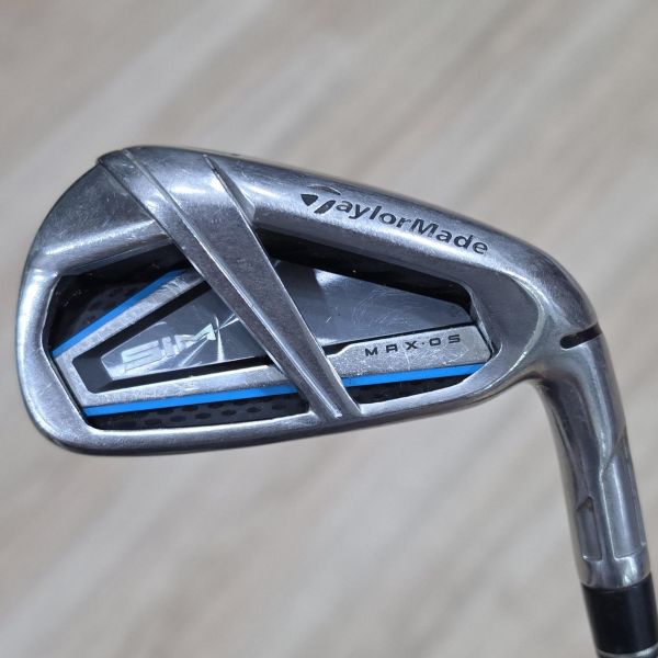二手美品TaylorMade SIM ᴍᴀx·ᴏꜱ(易打、加大版) 26° 7號鐵桿 搭配KBS ᴛᴏᴜʀ 𝟫𝟢 102 S桿身 