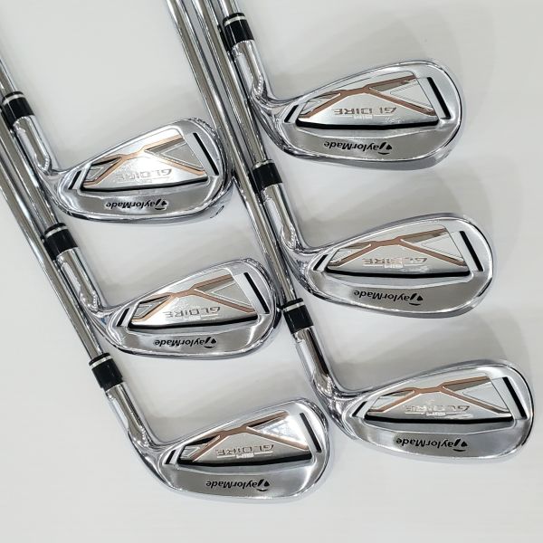 二手品TaylorMade ꜱɪᴍ GLOIRE 6-A(共6支)鐵桿組 搭配N.S.Pro 950 neo 98 S桿身 