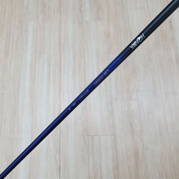 二手美品HONMA LB-808 28.5°7號鐵桿 搭配LB-2000 EPT-tech (2顆*) 48 R桿身 