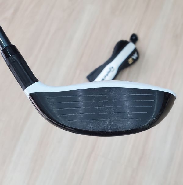 二手美品 左手 左用TaylorMade M2 16.5° 3ʜʟ球道木桿 搭配REAX 55 R桿身 
