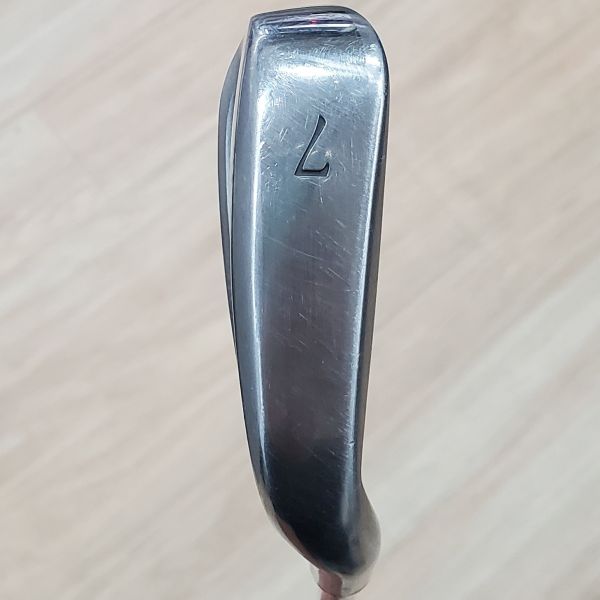 二手美品 女生 女用XXIO 13 ʙᴏʀᴅᴇᴀᴜx(波爾多粉) 30° 7號鐵桿 搭配ᴅꜱᴛ MP1300L 35 L桿身