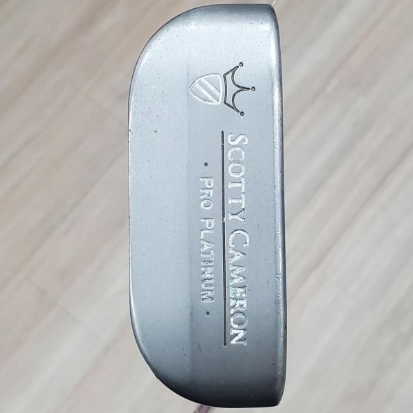 二手品SCOTTY CAMERON PRO PLATINUM Dᴇʟ Mᴀʀ Tʜʀᴇᴇ 35.5"推桿 