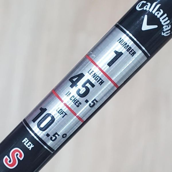 二手超美品Callaway(24) ᴘᴀʀᴀᴅʏᴍ Ai SMOKE ᴍᴀx 10.5°開球木桿 搭配TENSEI 𝟧𝟢 57.5 S桿身 