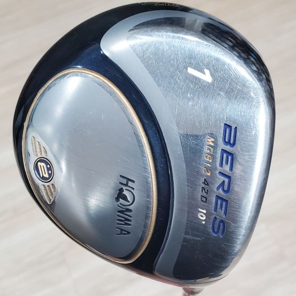 HONMA BERES MG812 𝟦𝟤𝟢 10°開球木桿(2顆*) 搭配ARMRQ ᴜᴅ𝟧𝟦(2顆*) 54 R桿身 