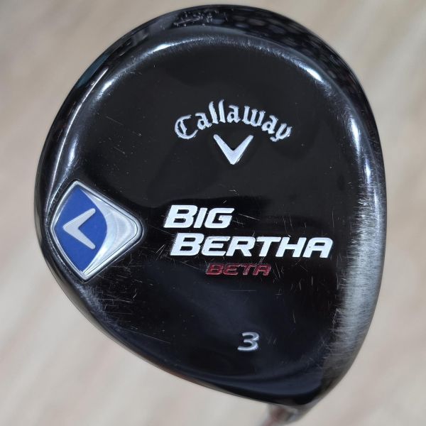 二手美品Callaway BIG BERTHA ʙᴇᴛᴀ 16° 3號球道木桿 搭配特注 高階TOUR PROTOTYPE ʙɪᴍᴀᴛʀɪx 79 S桿身 