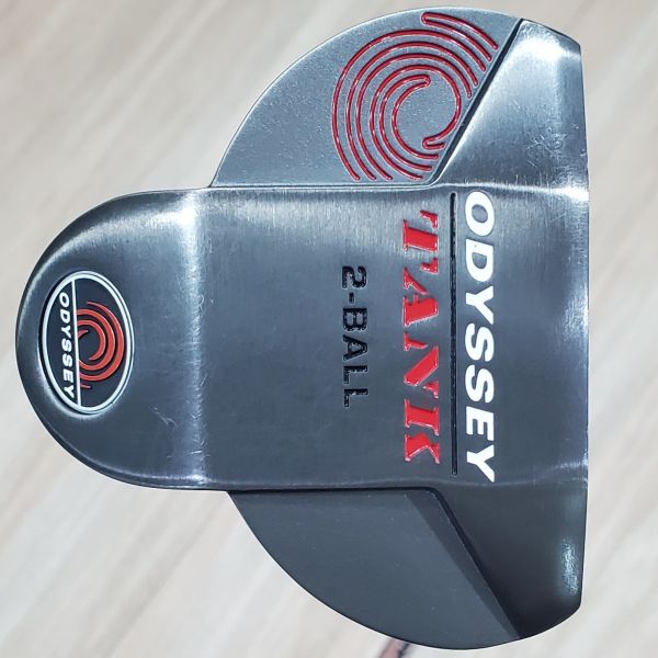 二手美品ODYSSEY TANK 𝟤-BALL 38"推桿 