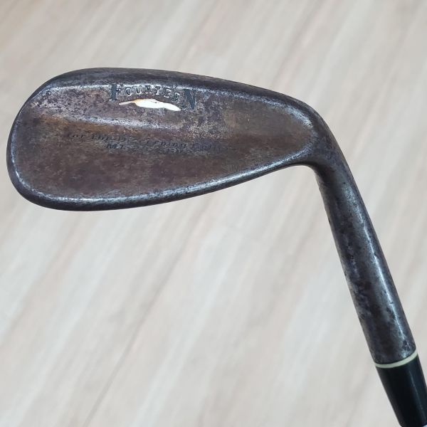 二手品FOURTEEN MT-28/56V2(生鐵版) 56/12°挖起桿 搭配N.S.Pro 950 98 S桿身 