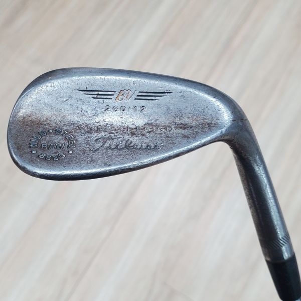 二手品Titleist ᴠᴏᴋᴇʏ ᴅᴇꜱɪɢɴ 260·12 60/12°挖起桿 搭配Dynamic Gold S桿身 