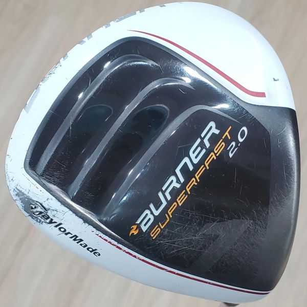 二手品TaylorMade BURNER ꜱᴜᴘᴇʀꜰᴀꜱᴛ 𝟤.𝟢 9.5°開球木桿 搭配特注FUBUKI ᴶ𝟧𝟢x5ct S桿身 