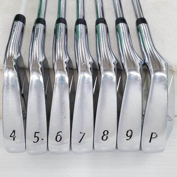 二手品MIURA MC-501 ꜰᴏʀɢᴇᴅ(鍛造) 4-P(共7支)鐵桿組 搭配MCH 90-S/N.S.Pro 950 neo 93.5/94.5 S/R桿身 