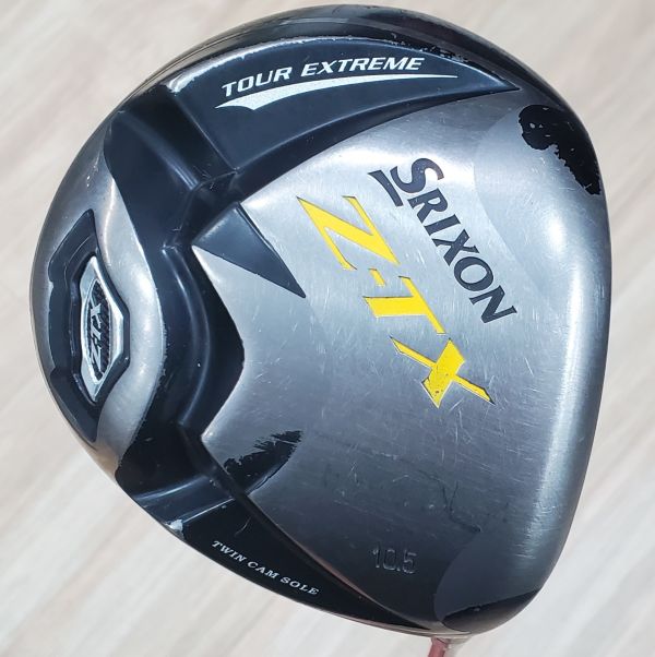 二手美品Sʀɪxᴏɴ Z-TX 10.5°開球木桿 搭配Motoʀe ꜱpeeder ᴠᴄ 𝟨.𝟢 66.5 S桿身 