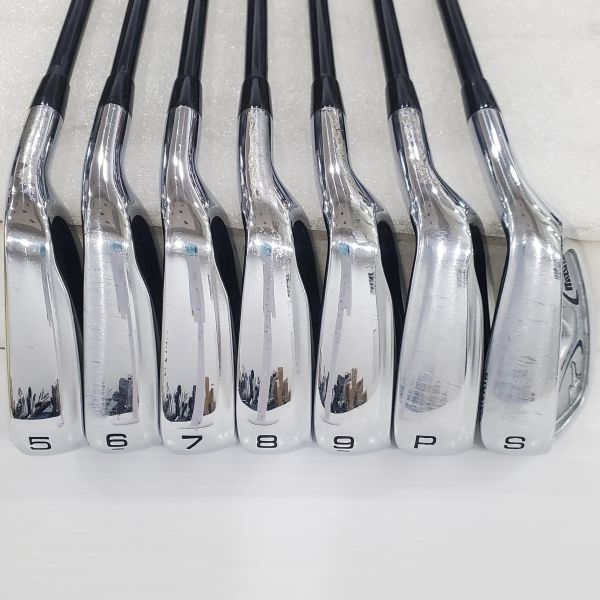 二手美品Mizuno JPX 800 ᴀᴅ 5-S(共7支)鐵桿組 搭配MI-100 58 R桿身 