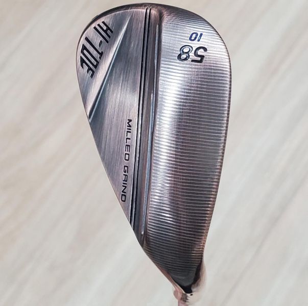 二手近新品TaylorMade ᴍɪʟʟᴇᴅ ɢʀɪɴᴅ HI TOE 3 ᴄᴏᴘᴘᴇʀ(古銅版) 58/𝟣𝟢°挖起桿 搭配KBS ʜɪ-ʀᴇᴠ 𝟤.𝟢 𝟣𝟣𝟧 115 S桿身 