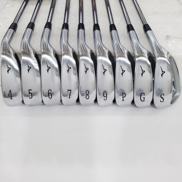 二手超美品Mizuno MX-19 ʜᴇᴍɪ ᴄᴏɢ 4-S(共9支)鐵桿組 搭配N.S.Pro 950 94.5 R桿身 
