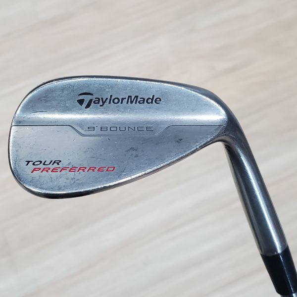 二手美品TaylorMade TOUR PREFERRED 52/9°挖起桿 搭配KBS ᴛᴏᴜʀ-ᴠ ᴡᴇᴅɢᴇ 125 W桿身 