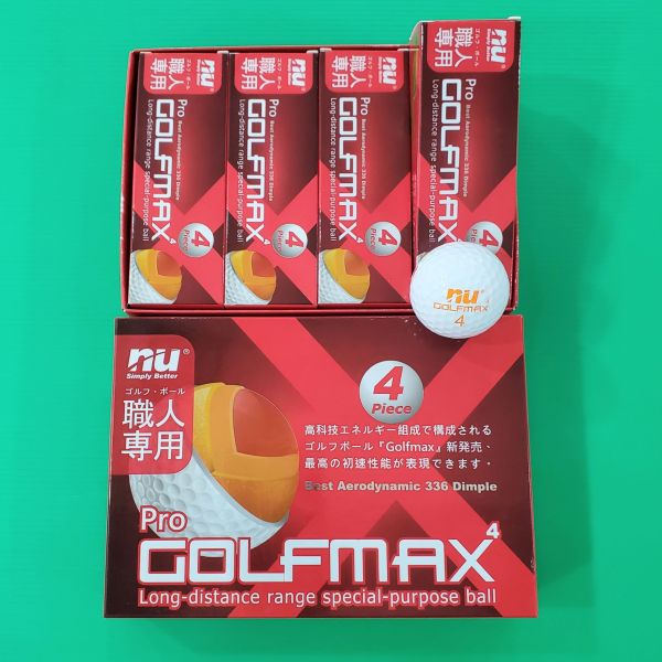 全新品nu Pro GOLFMAX⁴高爾夫球 一盒共12顆 